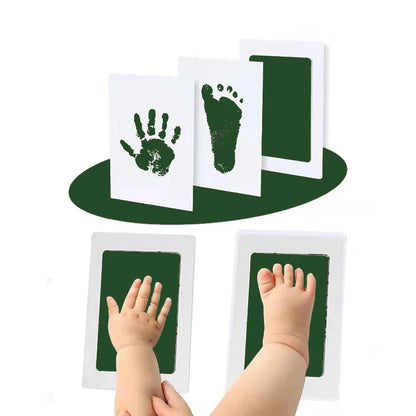 Baby Hand- und Fußabdruck Set Bilderrahmen Tinte Sicher