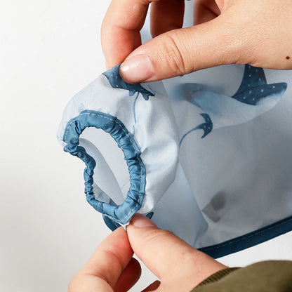 Langarm Lätzchen Wasserdicht Fütterung Waschbar Baby