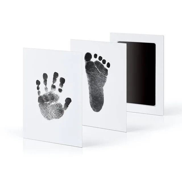 Baby Hand- und Fußabdruck Set Bilderrahmen Tinte Sicher