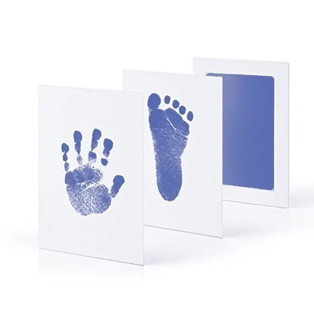 Baby Hand- und Fußabdruck Set Bilderrahmen Tinte Sicher