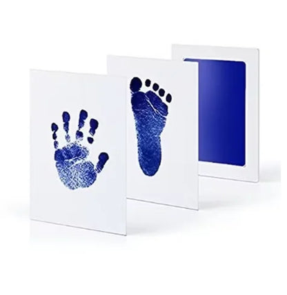 Baby Hand- und Fußabdruck Set Bilderrahmen Tinte Sicher