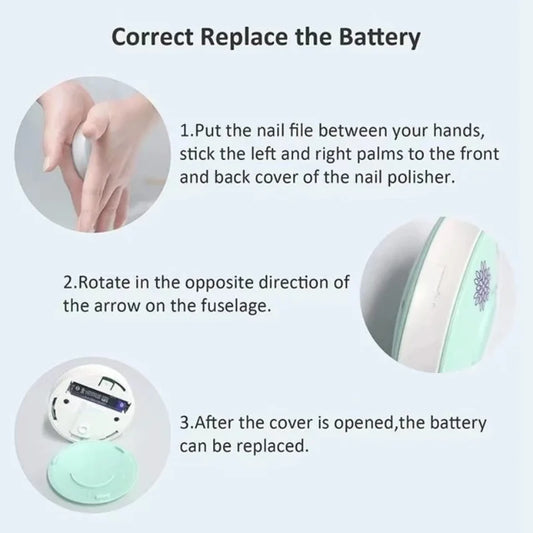 Elektrischer Baby Nagelschneider Nagelfeile Neugeborene
