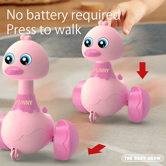 Schaukel-Ente Rückzieh-Spielzeug Cartoon Auto Kleinkinder