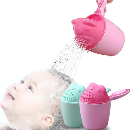Baby Shampoo Becher Cartoon Bade Kelle Haarwasch Tasse
