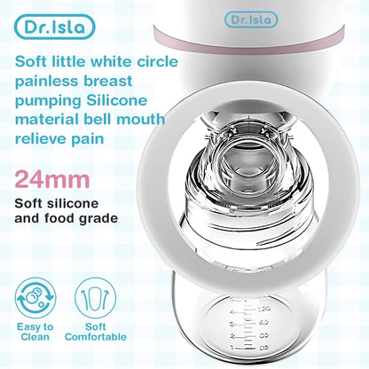 Elektrische Milchpumpe Schmerzfrei Leise Hohe Saugkraft