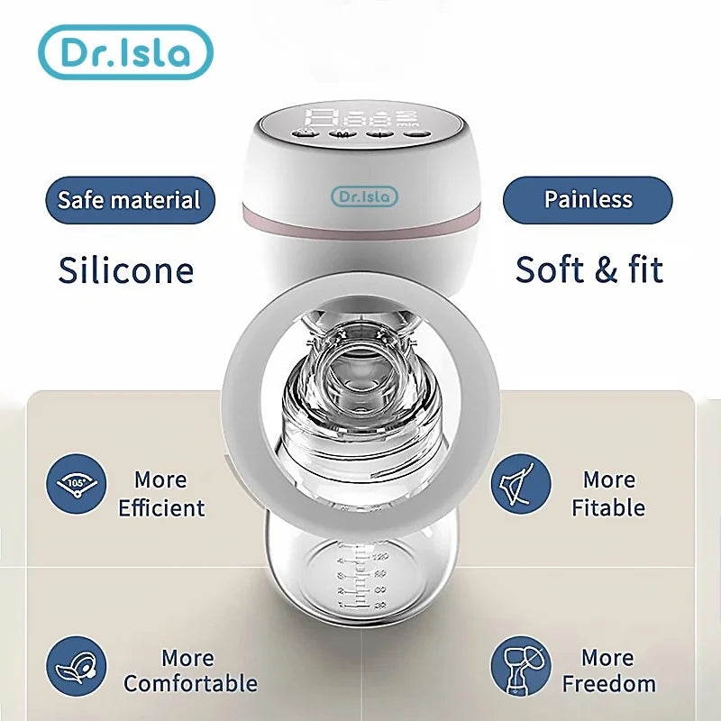 Elektrische Milchpumpe Schmerzfrei Leise Hohe Saugkraft